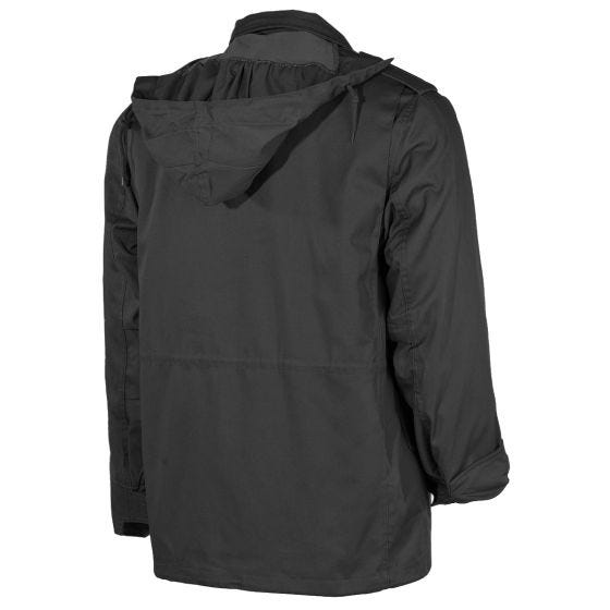 MFH US M65 Feldjacke mit Steppfutter - Schwarz