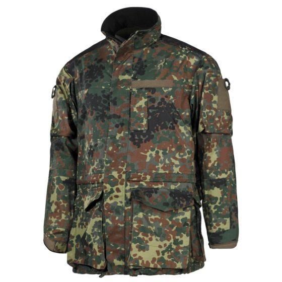 MFH BW Lang Kampfjacke - Flecktarn