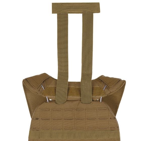 MFH Laser MOLLE Taktische Weste - Coyote Tan