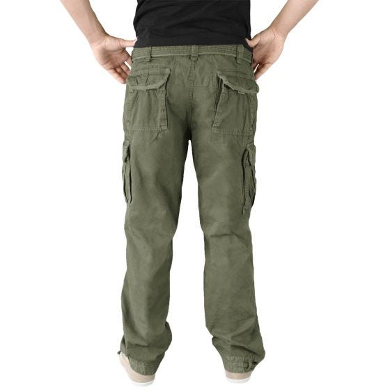 Surplus Premium Hose im Vintage-Stil Oliv