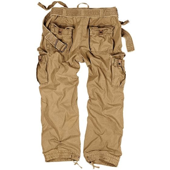 Surplus Premium Hose im Vintage-Stil Coyote