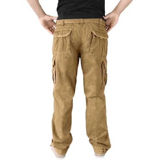 Surplus Premium Hose im Vintage-Stil Coyote