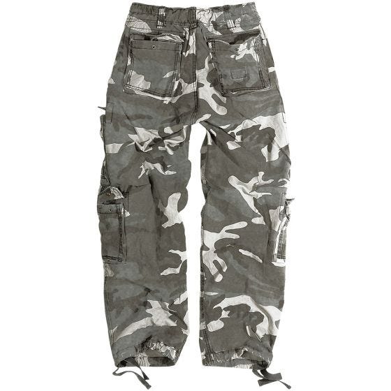 Surplus Airborne Hose im Vintage-Stil Night Camo