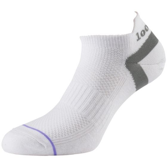1000 Mile Ultimate Tactel Trainer Liner Socken Weiß