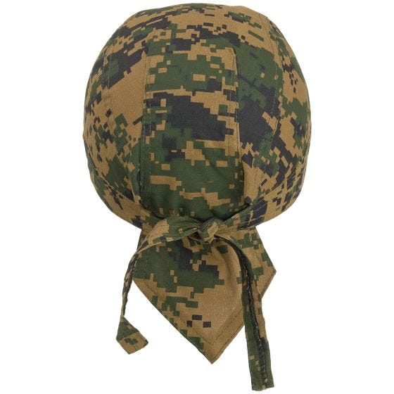 MFH Headwrap Digital Woodland