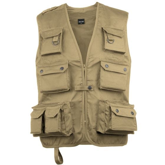Mil-Tec Anglerweste Khaki