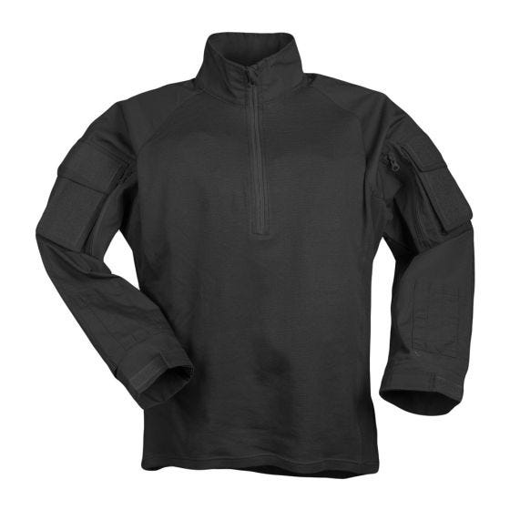 Mil-Tec Combat Shirt Schwarz