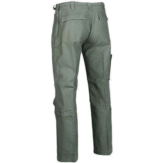 Mil-Tec Pilot Pants Cotton Prewash Oliv