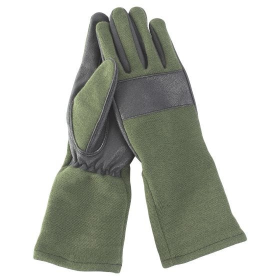 Mil-Tec BW Combat Gloves Leather/Nomax Oliv