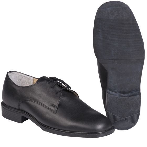 Mil-Tec Leather Shoes Schwarz