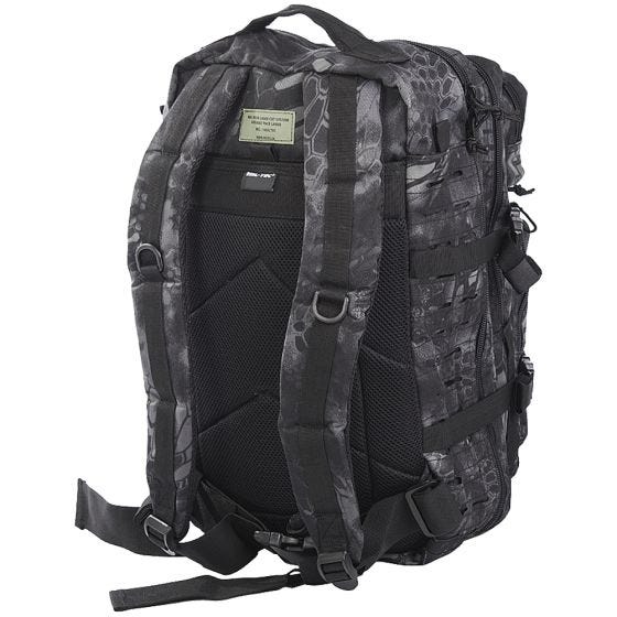 Mil-Tec US Assault Pack Laser Cut Large Einsatzrucksack Mandra Night