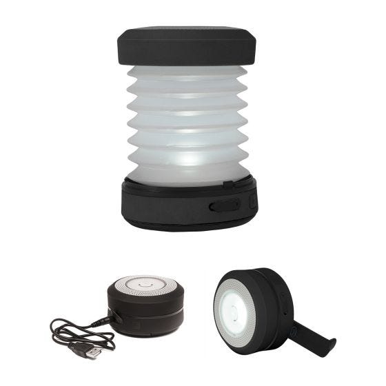 Mil-Tec Camping Lantern Dynamo LED Schwarz