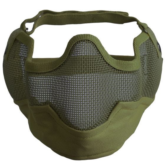Mil-Tec Mesh Protective Mask Large Oliv
