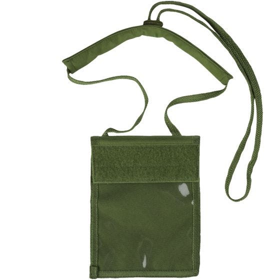 Mil-Tec Neck Wallet Oliv