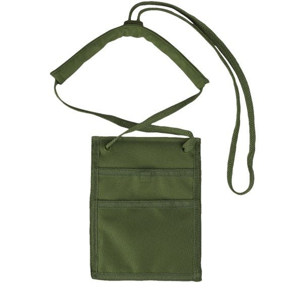 Mil-Tec Neck Wallet Oliv