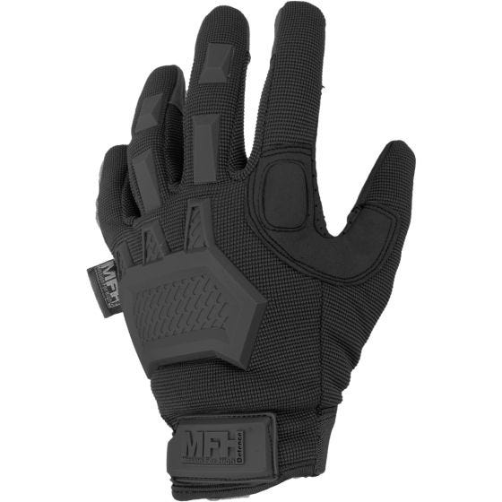 MFH Action Taktische Handschuhe Schwarz