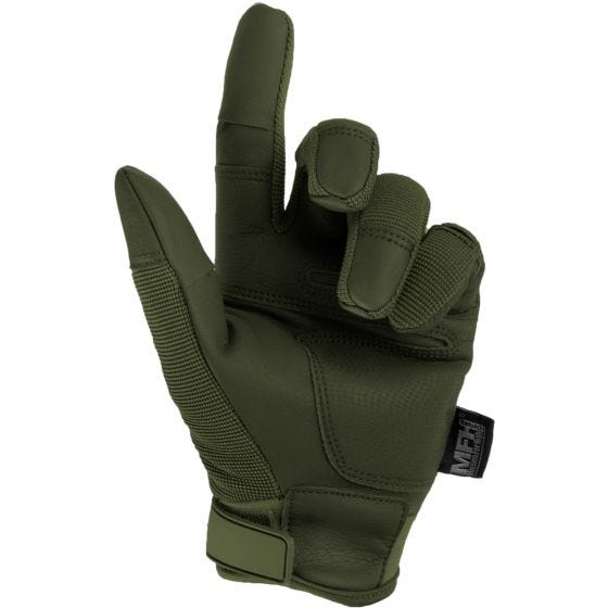 MFH Mission Einsatzhandschuhe OD Green