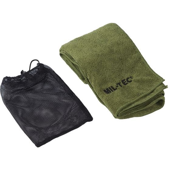 Mil-Tec 120cm x 60cm Mikrofaser-Handtuch Oliv