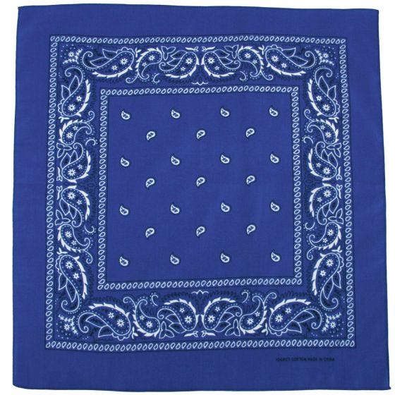 MFH Bandana aus Baumwolle Royal White