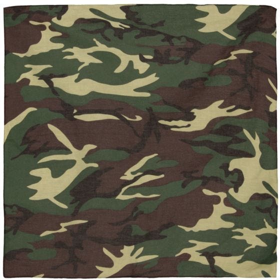 MFH Bandana aus Baumwolle Woodland