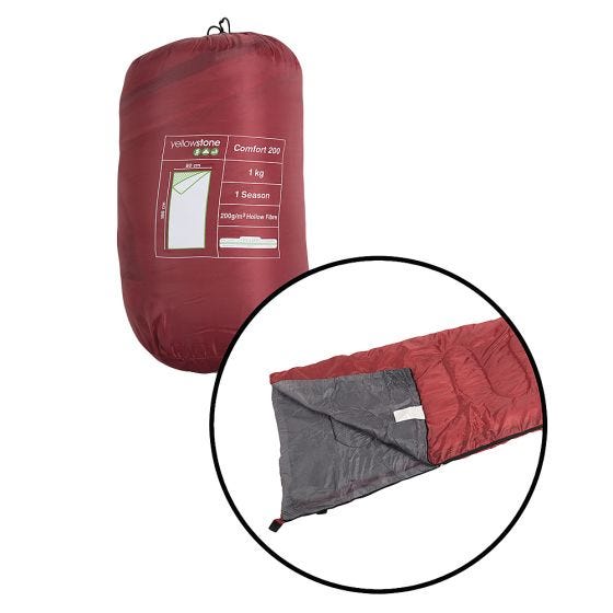 Mil-Tec Gelbstone Mummy Sleeping Bag Comfort 200