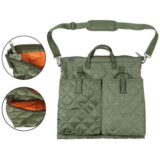 MFH Flight Helmet Bag Oliv
