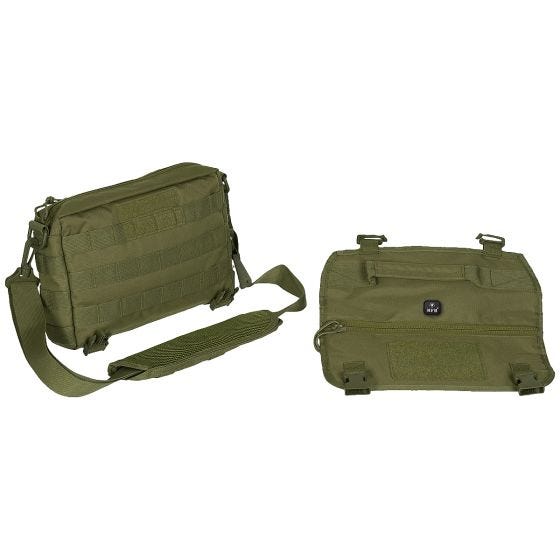 MFH MOLLE Padded Straps Umhängetasche - Olivgrün