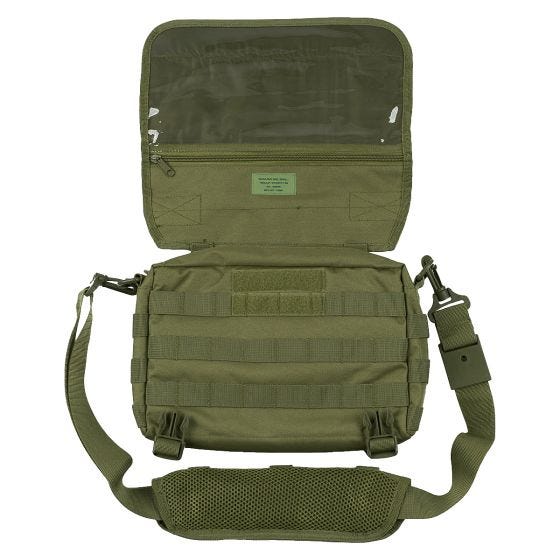 MFH MOLLE Padded Straps Umhängetasche - Olivgrün