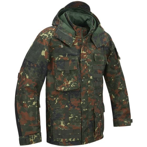 Brandit Performance Outdoor-Jacke - Flecktarn
