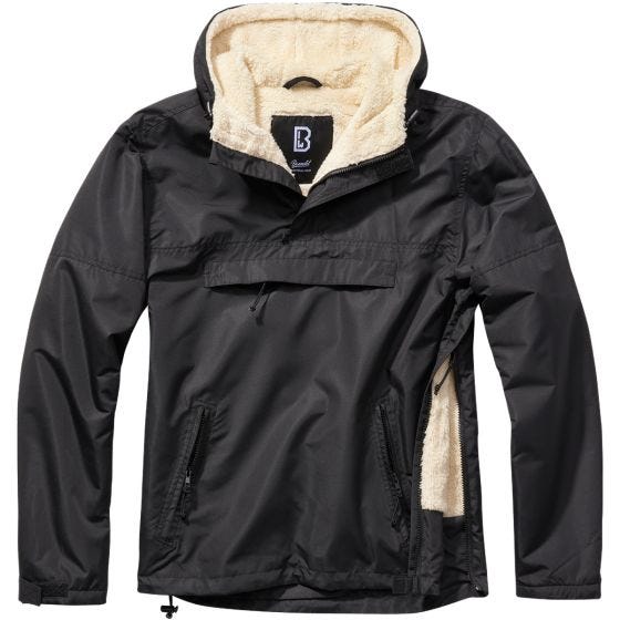 Brandit Sherpa Windjacke - Schwarz