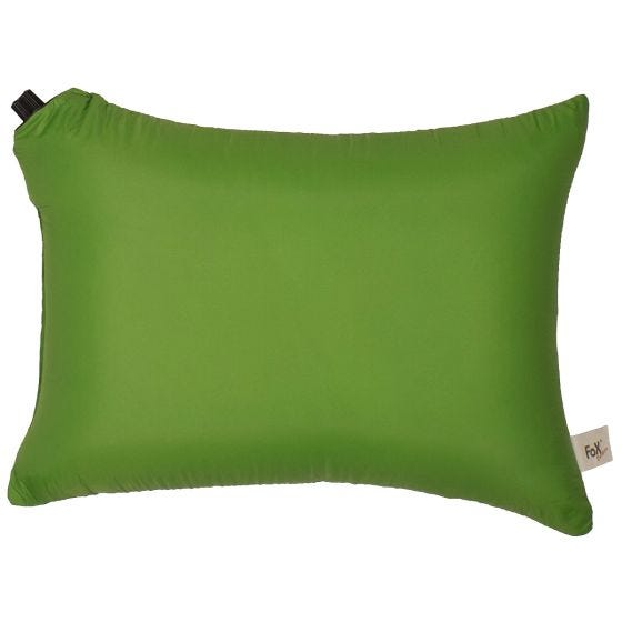 Fox Outdoor Inflatable Travel Pillow Oliv