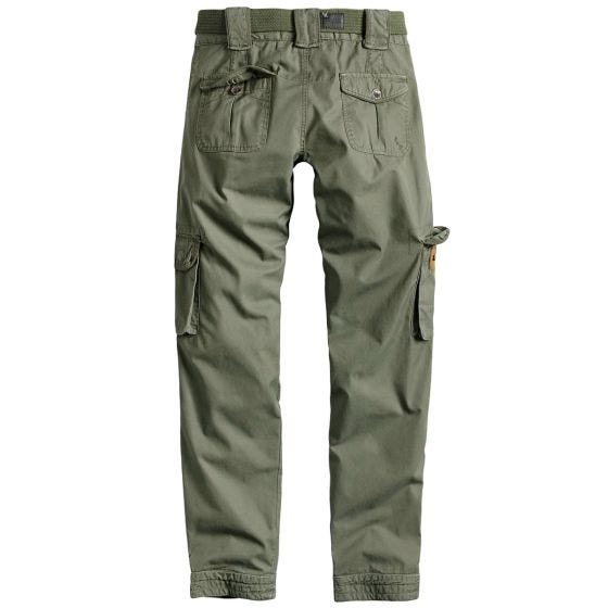 Surplus Slimmy Hose Damen - Olivgrün