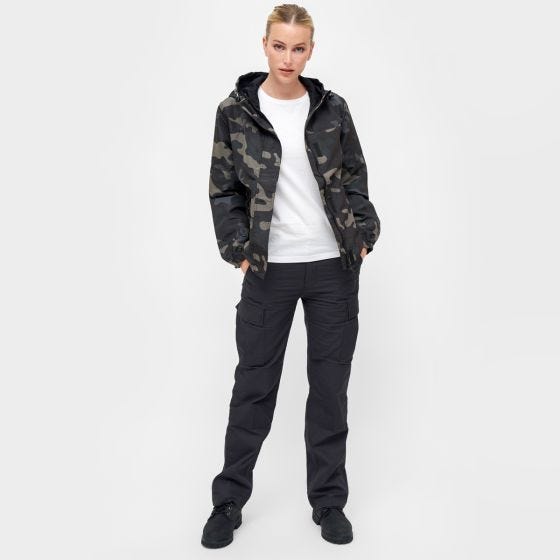 Brandit Damen Sommer-Windjacke - Dark Camo