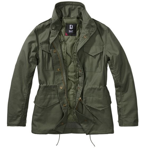 Brandit M65 Damen Jacke - Olivgrün
