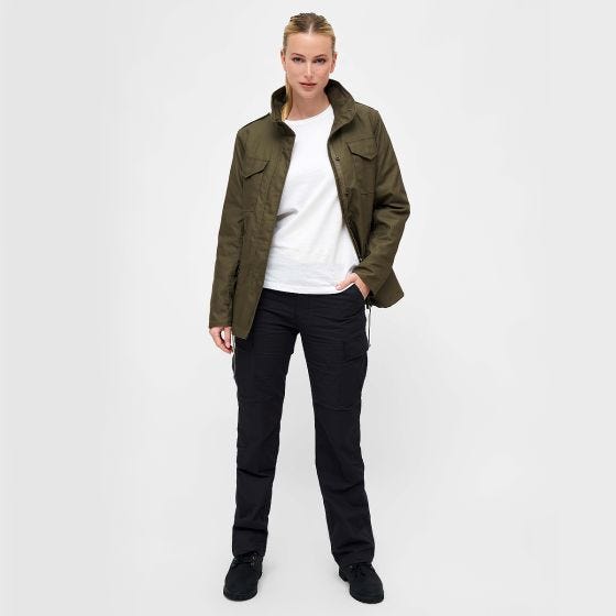 Brandit M65 Damen Jacke - Olivgrün