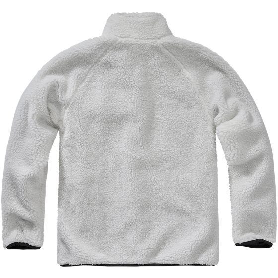 Brandit Teddyfleece Jacke - Weiß