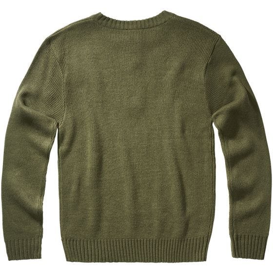 Brandit Armee Pullover-Troyer - Olivgrün