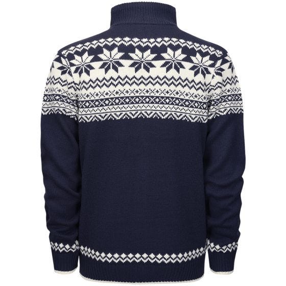 Brandit Cardigan Norweger Pullover - Navy