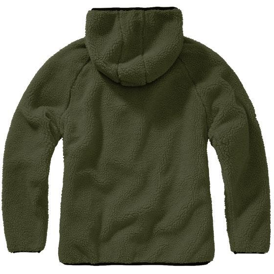 Brandit Damen Teddyfleece Jacke - Olivgrün