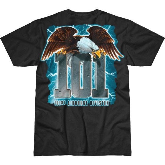 7.62 Design Army 101st Airborne Screaming Eagle Battlespace T-Shirt Schwarz