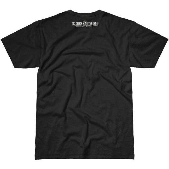 7.62 Design I Believe In Ghosts T-Shirt Schwarz