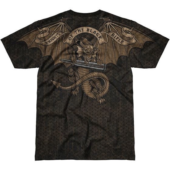 7.62 Design Knights Of The Black Rifle T-Shirt Schwarz