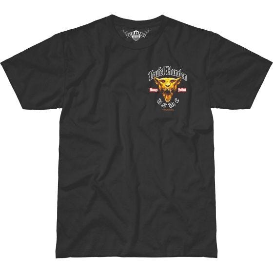 7.62 Design USMC Devil Dog Battlespace T-Shirt Schwarz