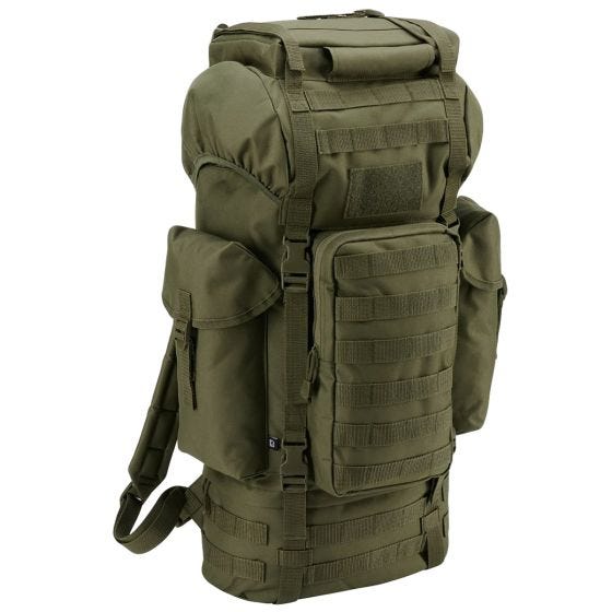 Brandit Combat MOLLE Rucksack - Olivgrün