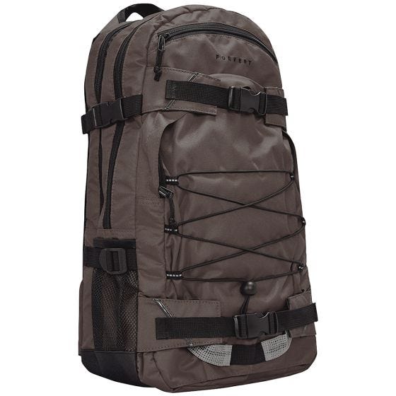 Forvert Laptop Louis Rucksack - Dunkelbraun