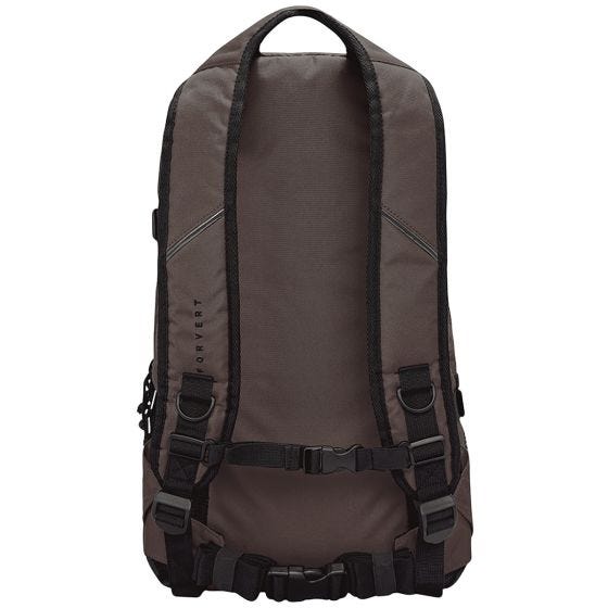 Forvert Laptop Louis Rucksack - Dunkelbraun