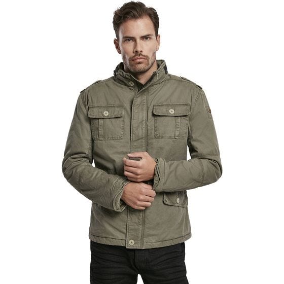 Brandit Britannia Winter Jacke Olivgrün