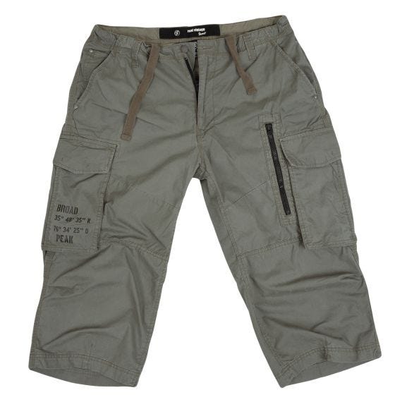 Brandit Broad Peak Vintage 3/4 Trousers Oliv