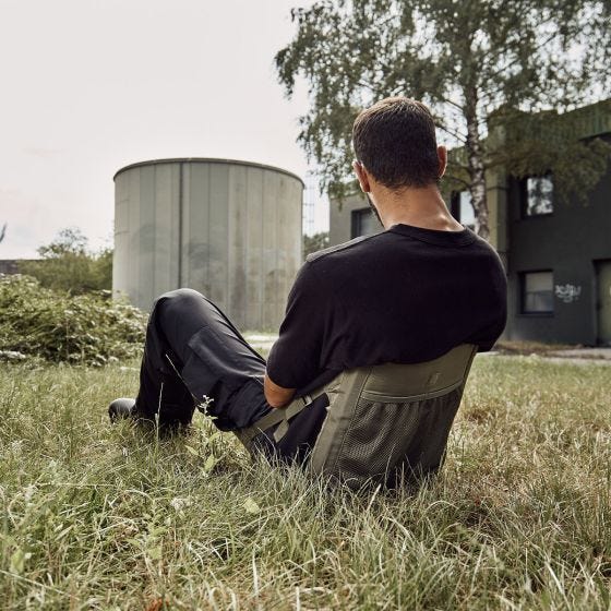 Brandit Faltbare Sitzmatte - Dark Camo