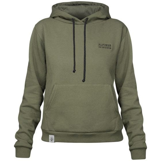 Alpinus City Eco Lynx Hoodie - Olijf